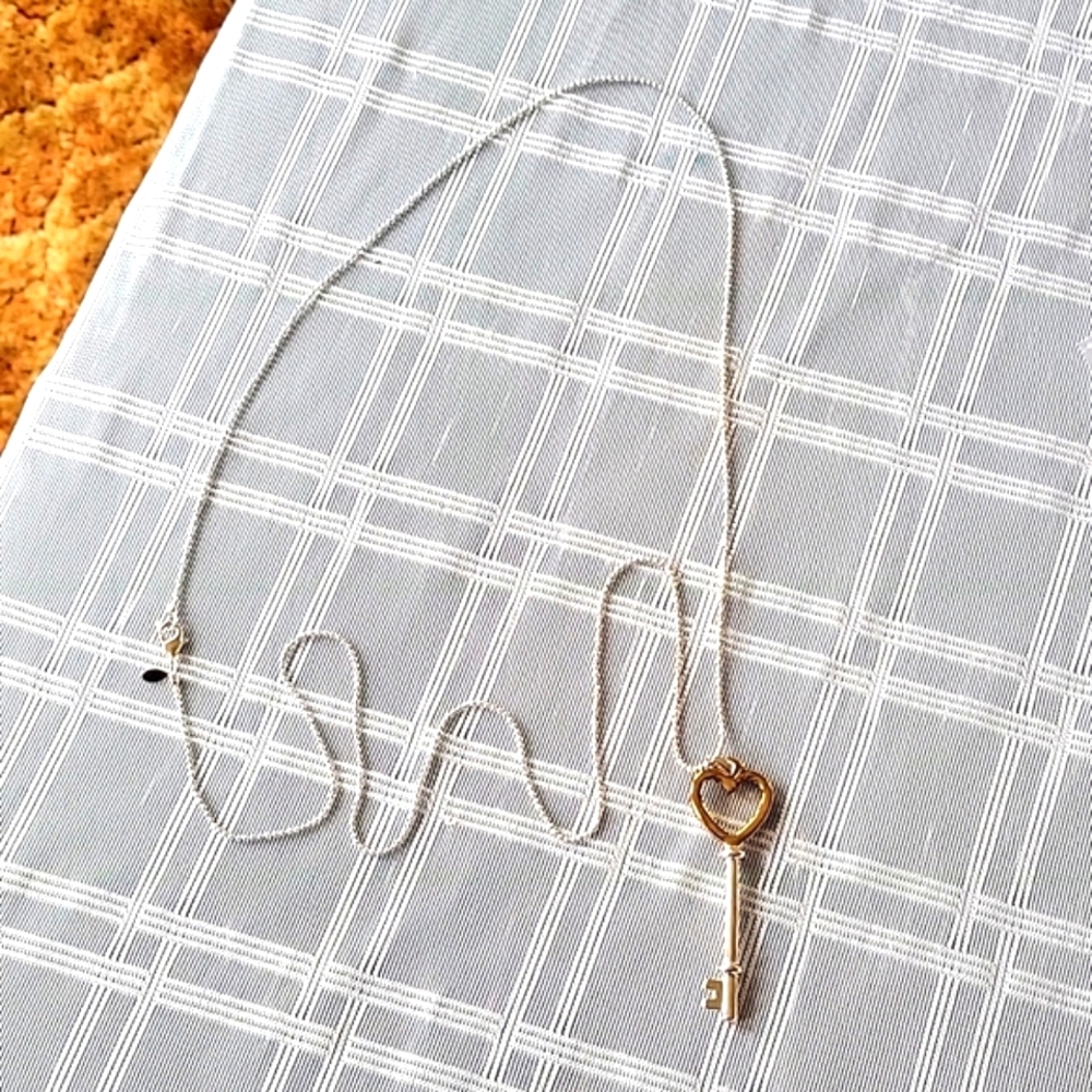 Key on Ball Chain Necklace